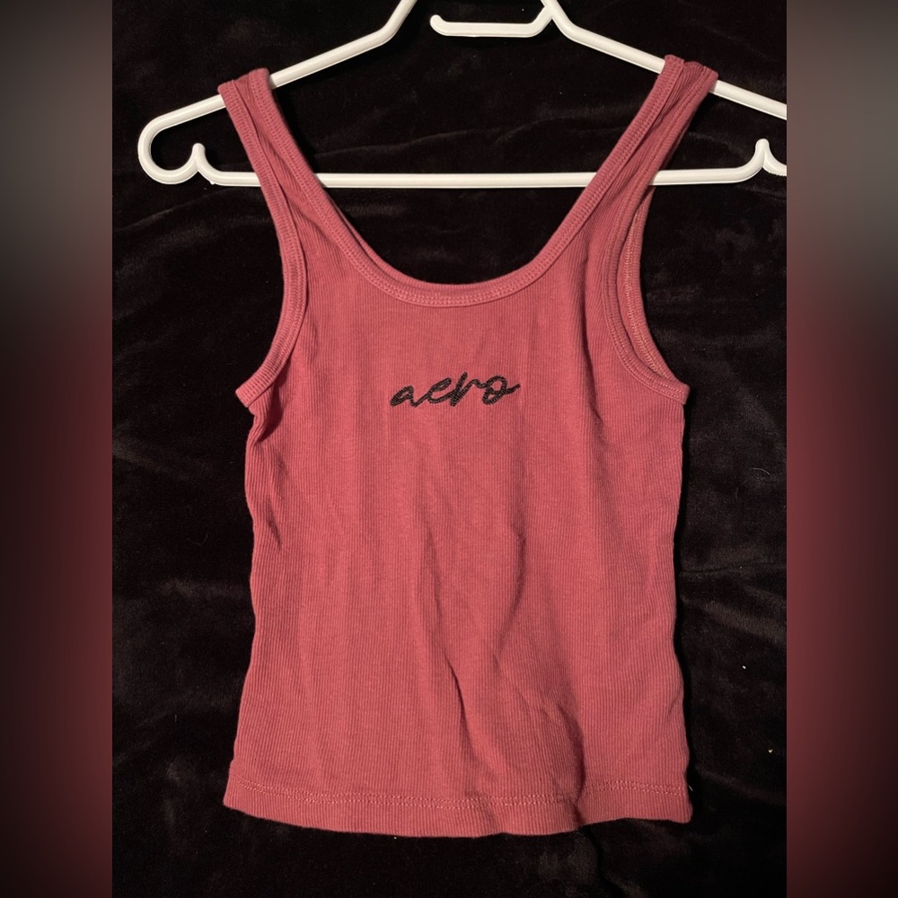 (Free add on) NWOT Aero Medium Cropped Tank & free track pants